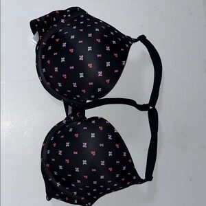 PINK Victoria's Secret Black and Pink Bra